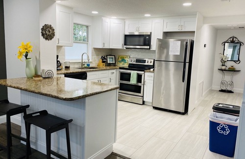 Orlando House | The Launch Pad with a pool! King bed and private backyard