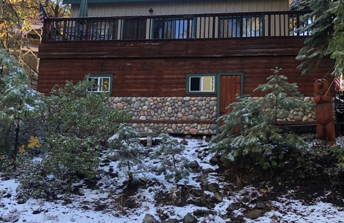 West Village Cabin | The Lazy Lady. A cozy cabin retreat with beautiful views close to town.
