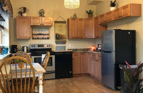 Woodfin Apartment | The Lil’ Sanctuary 1 bedroom suite near downtown. Walk to the river!
