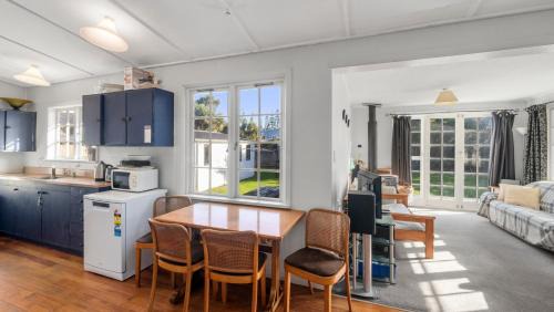 Waikanae House | The Little Blue Bach - Waikanae Beach Holiday Home