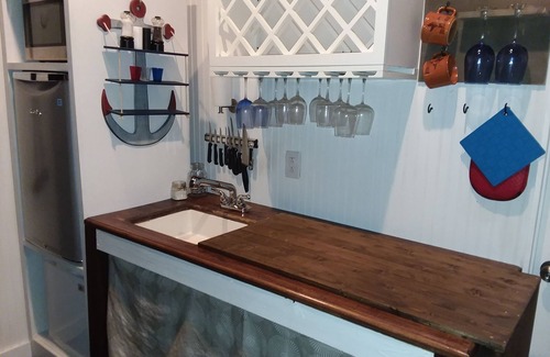 Andersonville House | The Little Dipper is back for 2025! Lake front tiny home w/private boat dock!