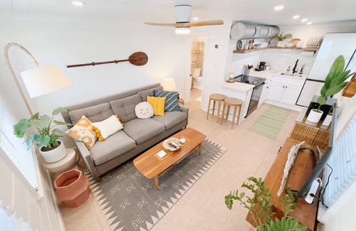 Carolina Beach House | The Little Paddle Beach Cottage near the Boardwalk