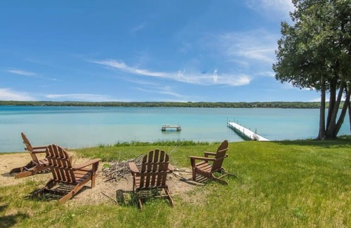 Leland House | The Lookout on Lake Leelanau - Private Waterfront