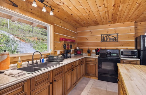 Sevierville Cabin | The "Lost Horse" Cabin - Secluded - Pet-Friendly - One Level - Massive Yard
