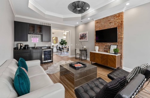 Midtown Condo | The Lucien: Historic Condo in Heart of Brush Park