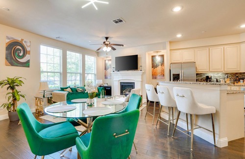 Legacy Town Center North House | The Luxury Stay Legacy West Upscale Zen Patio in Plano, Texas