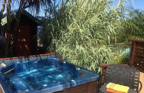 Piton Saint-Leu Apartment | The Maloya **** Beautiful T2 with garden, accessibility PMR, pool & spa