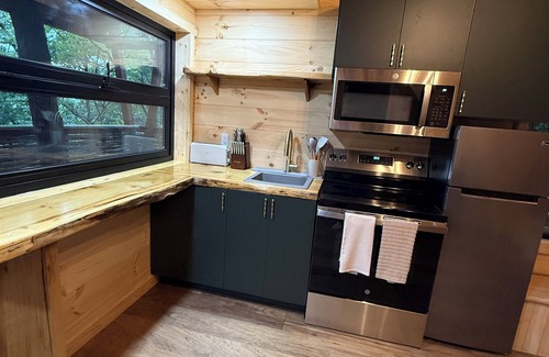 Sugarfork Cabin | The Marsu Treehouse, The Marsu - by Highlands Treehouse Retreat