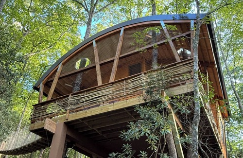 Sugarfork Cabin | The Marsu Treehouse, The Marsu - by Highlands Treehouse Retreat