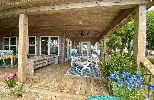 Ocean Isle Beach House | The Mazelle Porch Main Level