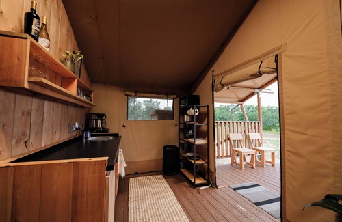 San Saba Cabin | The Meadow Tent at Hilla Ranch Glamping