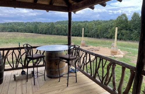 State Road Cabin | The Midnight Moon Cabin, Horses, Goats, Cows, Hot tub, relax, then do it again!