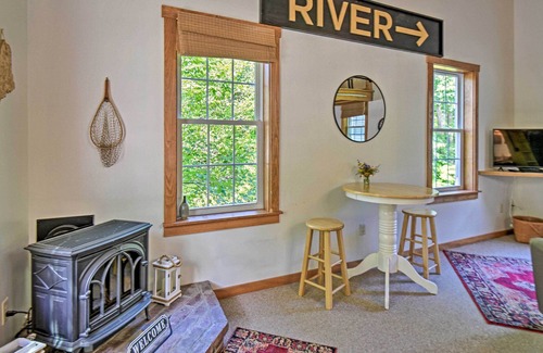 Falmouth Apartment | 'The Mill' Loft w/ Fire Pit Near Portland!