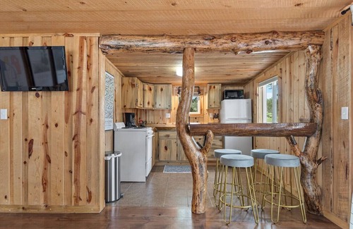 Custer Apartment | The Monet: Sauna + Firepit + Needle Views