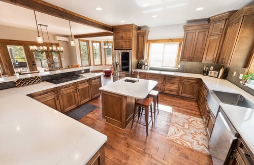 Leavenworth House | The Moose River House - Spacious Riverfront Home-Heated Seasonal Pool