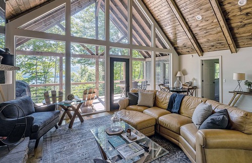 Topton Cabin | The Nest - Brand New Modern Cabin w/ Mountain and Nantahala Lake Views Hot Tub
