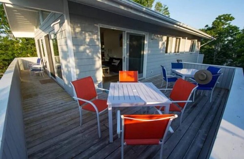 Cape May Point House | The Nest is a spacious 4 bedroom, 2 bath home just 1.5 short blocks to the beach.