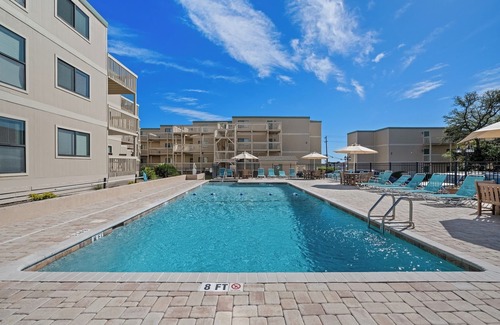 North Myrtle Beach Apartment | The Ocean Bridge C34 - Beautiful Unit Across from Beach