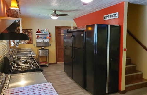 Newaygo Cabin | The Old Dam Inn - A Spacious Waterfront Retreat in Northwestern Michigan