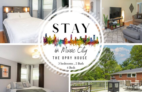 Sunset View House | The Other Opry House 8min2Opry Huge Backyard