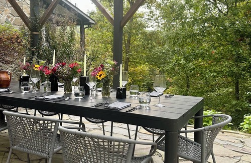 Fairview Cabin | The Outpost, on Little Pisgah Mountain - a Secluded Modern Cabin Oasis