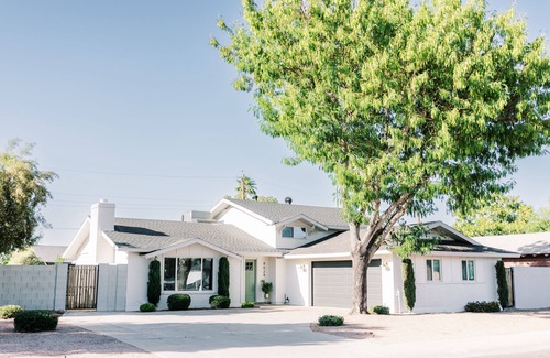 Park Scottsdale Four House | The Palm House with Pool - Close to Old Town Scottsdale
