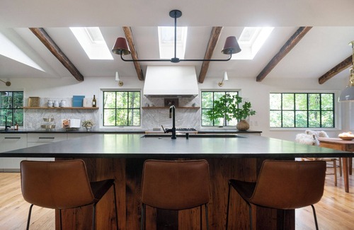 Highlands House | The Peregrine: Flat Mountain Farm - expansive luxury home on historic 28 acre rhododendron farm