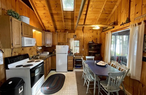 Belgrade Cabin | The perfect 3 bedroom lakeside camp on Great Pond!