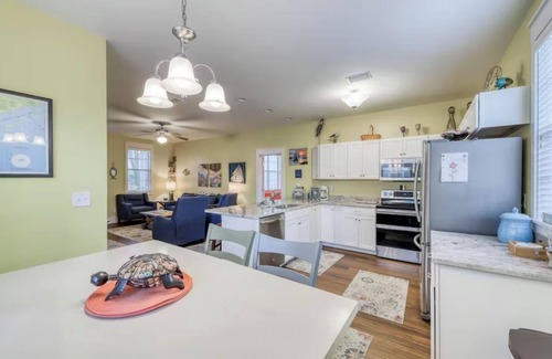 Port St. Joe House | The poolside Happy Heron is in a gated community on the Florida Forgotten Coast.