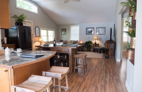 Woodfin Cottage | The Red Hen Cottage-Asheville-with Hot Tub and EV charger!