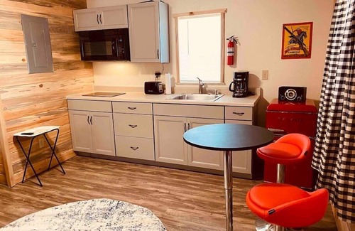 Coram Cabin | The Red Station by Glacier - Cabin #4 with AC and laundry