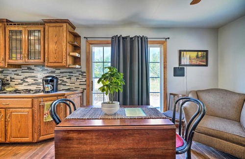 Tower Heights House | The Rockhouse Cottage with Deck on Tulsa Farm!