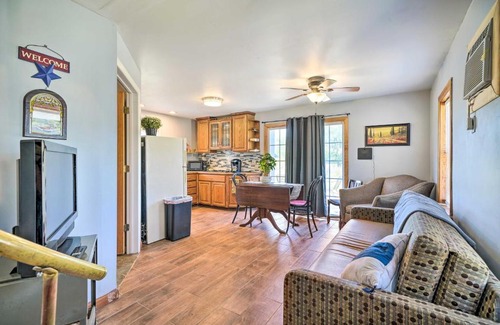 Tower Heights House | The Rockhouse Cottage with Deck on Tulsa Farm!