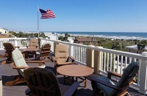 Butler Beach House | The Sand Castle Heated Pool Atlantic Ocean