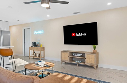 Cocoa Beach Apartment | The Shark Tank: TownCenter, Walk to Beach, Bars, Shops & Downtown Cocoa Beach
