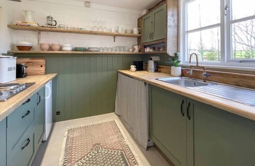 Woodbridge House | The Stables at Wash Farm for 3, with wood burner