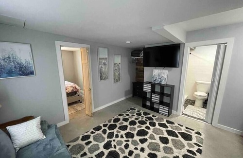 Sodus Point Apartment | The “street” at the lodge