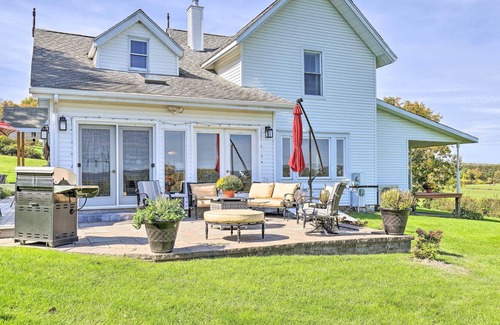 Watkins Glen House | 'The Sycamore House' w/ Countryside Views!