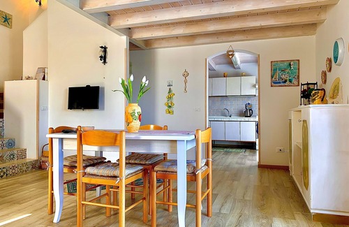 Alcamo Marina House | The terrace overlooking the sea