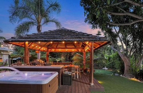 Leucadia House | The Tiki Hut & Hot Tub - New Listing