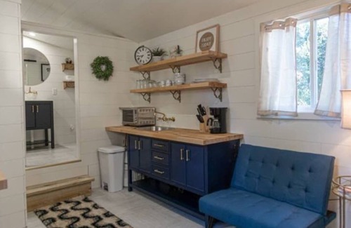Columbus House | The Tiny Home and the Mansion! Bumblebee Comfort