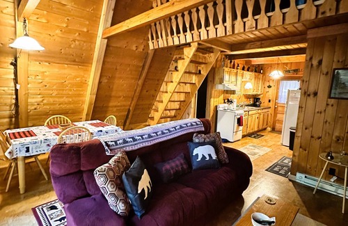 Jay Cabin | The Toasty Chalet - minutes from Whiteface Mt! Dogs welcome!
