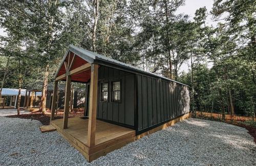 Hartwell RV Rental | The tranquility of the woods surrounds Hartwell Cabins and RVs