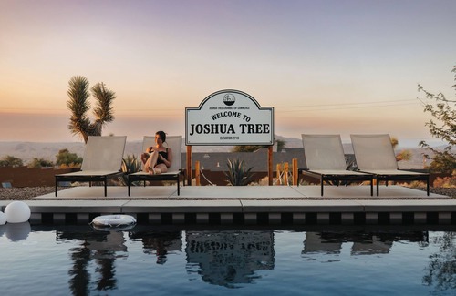 Joshua Tree House | The Tree House: In-Ground Pool w/Hot Tub