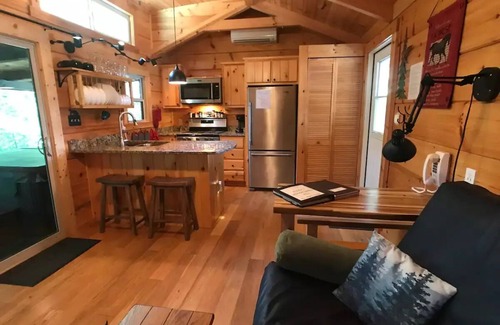 Jamestown Cabin | The Treehouse - TN Honeymoon Cabin - HOT TUB - in BSF!