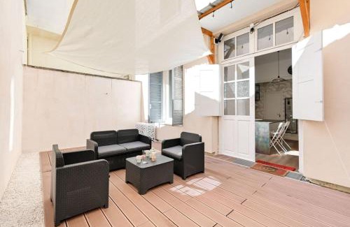 Gorge de Loup Apartment | The Valmy Retreat Peaceful & Private Terrace