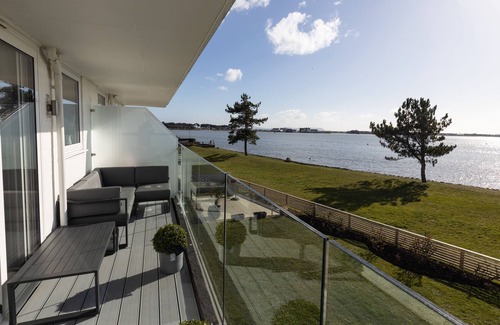 Mudeford Apartment | The View - fantastic harbour views to Hengistbury Head and Mudeford Quay.