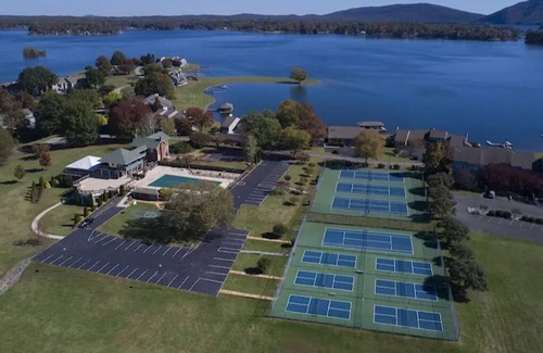 Smith Mountain Lake Condo | The View! Ground Floor Condo with Lake and Mountain Views on Smith Mountain Lake
