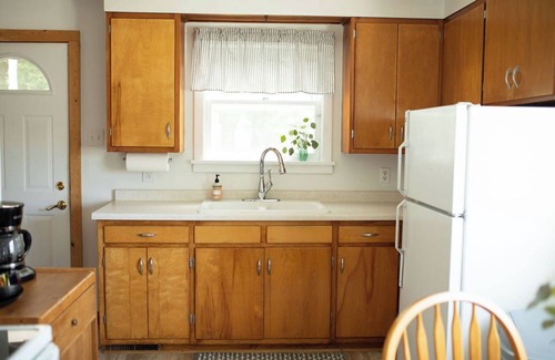Hancock House | The West Quincy House: In Town with Sauna + Garage