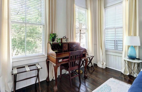 Beach Institute Apartment | The Whale Loft | Historic Charm + Balcony